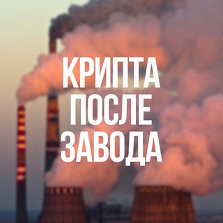 Крипта после завода