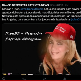 🙋‍♀️ DESPERTAR PATRIOTA NEWS DIVA33®️🙋🏼‍♀️