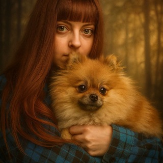 Дана с собачкой