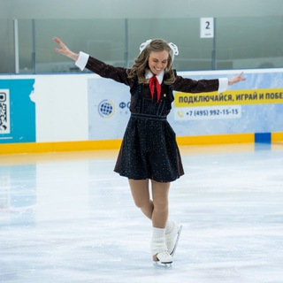 ⛸️Fiolina на коньках⛸️