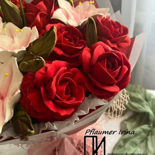 Зефирный букет от Ирины Пфлаумер