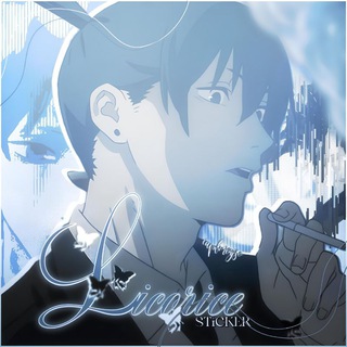 стикеры » ликорис » стикеры геншин