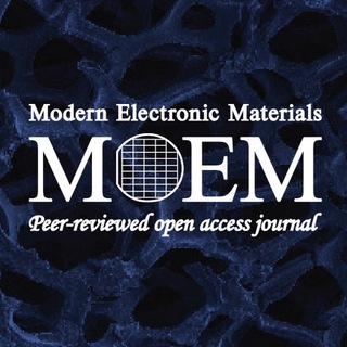 Modern Electronic Materials (MoEM)