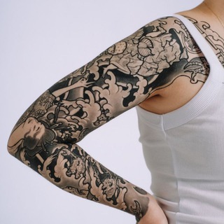 DSmirnov японская татуировка