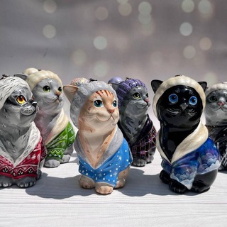 @SouthernSequoia Елочные и интерьерные игрушки из фарфора