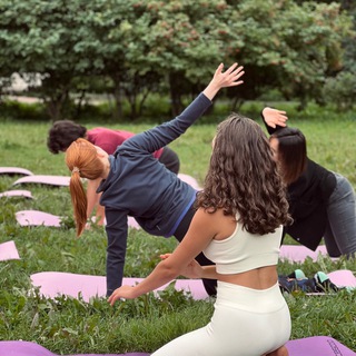 Йога в парке🙏🏼