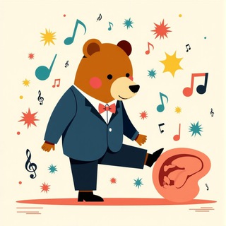 Медведь на ухо наступил