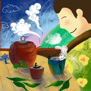 За чашкой пуэра ☕️