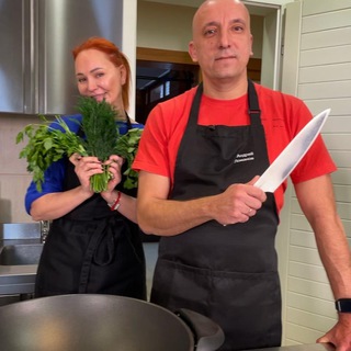 Андрей и Лера. На кухне