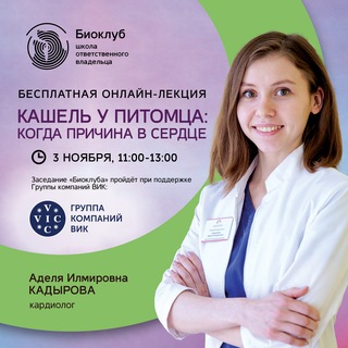 Кашель у питомца: когда причина в сердце. Розыгрыш