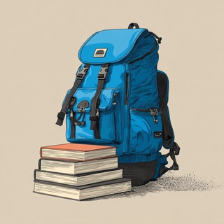 Рюкзак с книжками | Люда Калашникова