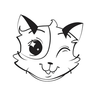 Белый Цифровой Кот