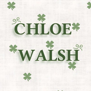 Хлоя Уолш ᡣ𐭩ྀིྀིྀི Chloe Walsh