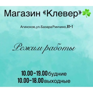 Клевер Агинск