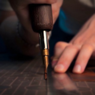 За верстаком