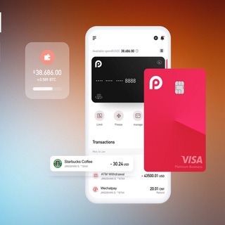 КРИПТОВАЛЮТНАЯ КАРТА VISA 💳