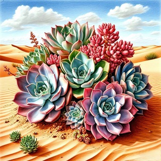 Десерты Пустынь. СУККУЛЕНТЫ