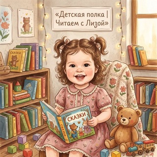 Детская полка | Читаем с Лизой