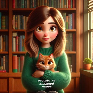 рассвет на книжной полке