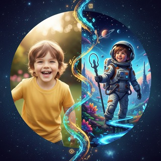 Волшебные миры - Детские AI-фото