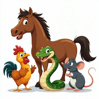 Семья, обычная семья- лошадь, крыса и змея😁
