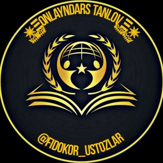 FIDOKOR USTOZLAR 📚