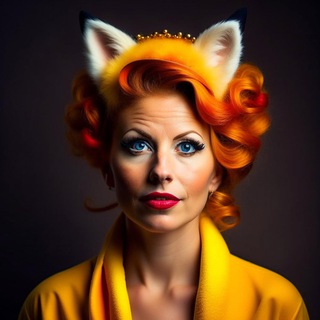 Лиса в бигудях