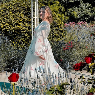 flower covered in snow