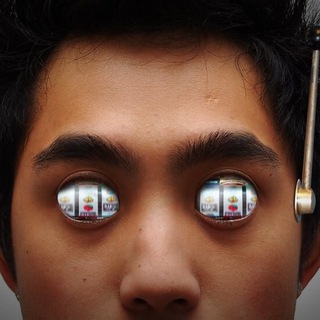 Глаз лудомана👁