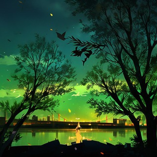 Зеленый закат