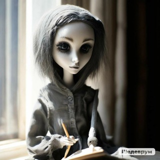 Грифельная кукла