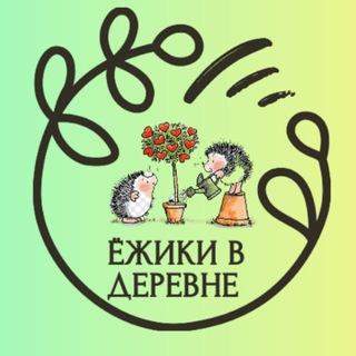 ёжики в деревне