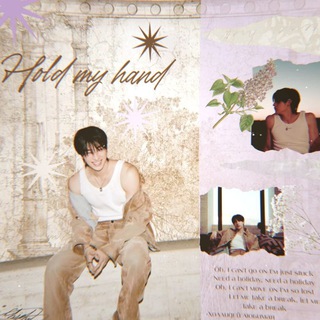 Hold my hand🎵🤍