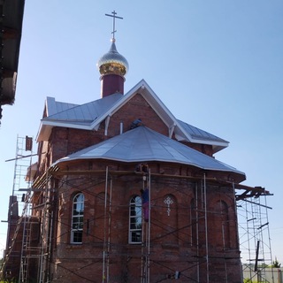 Храм в честь святых мучеников Гурия, Самона и Авива в с. Трехсвятское