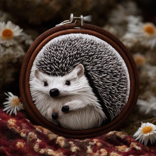 Ёж с иголкой