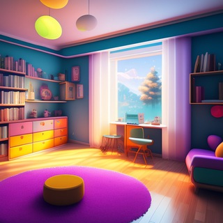 Интерьер детской комнаты