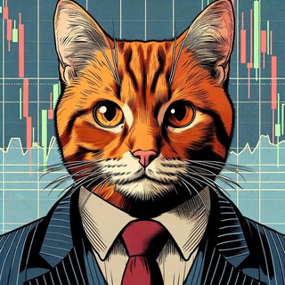 Кот торгует