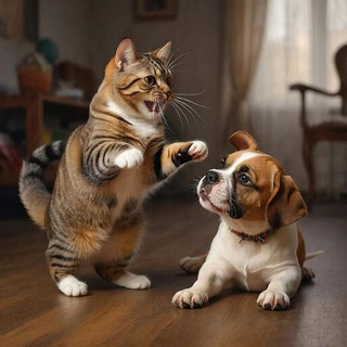 Коты и пёсики