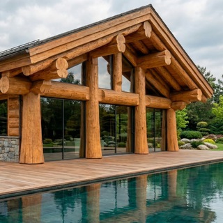 life-Wood деревянные дома и бани ручная рубка/ Post and Beam