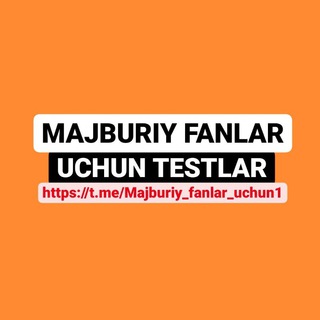 🇺🇿📖MAJBURIY FANLAR UCHUN❗