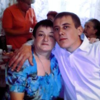 Марина Краюшкина и Вовчик в ТГ