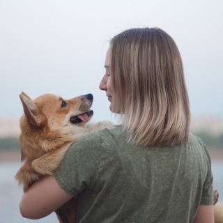 Псовая охота и Агата овчарка грозный пёс