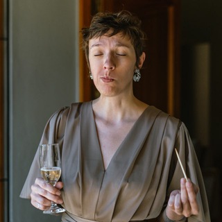 Наташа на стакане в Мендосе