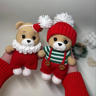 Крымские вязаные игрушки