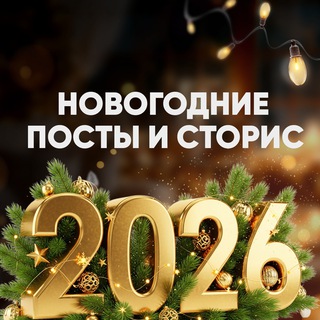 НОВОГОДНИЕ ПОСТЫ И СТОРИС 2026