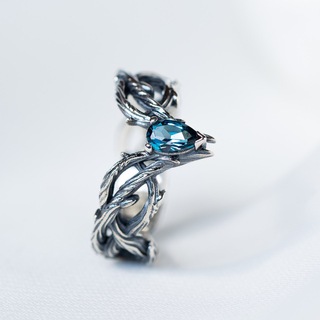 Омела. Серебряные украшения