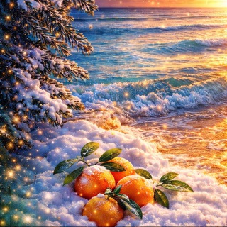 Отдых для всех (Апельсиновое солнце)❤️Мир прекрасен