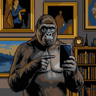 Пиксельные обои на телефон