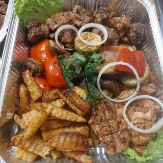 КАЗАН ПЛОВА И ШАШЛЫК