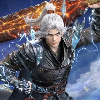 Расколотая битвой синева небес